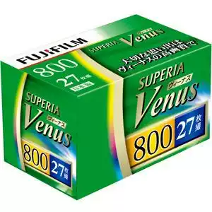 Low light portrait of Japanese goddess roll Fuji VENUS800 VENUS 135 color film roll camera negative 27 sheets