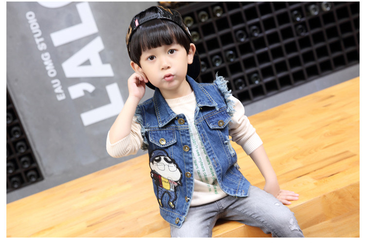 Gilet enfant en toile - Ref 2068781 Image 18