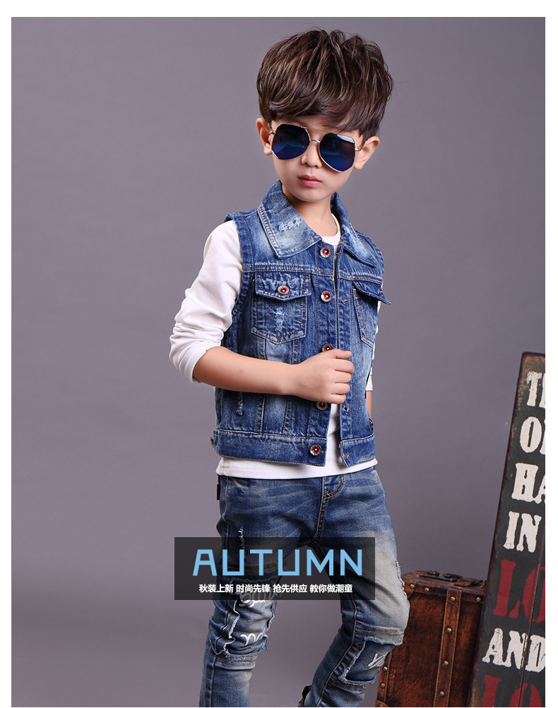 Gilet garcon en toile - Ref 2067981 Image 36