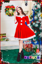 Real shot 2017 new Christmas dress cosplay anime Christmas costume performance Christmas costume female adult