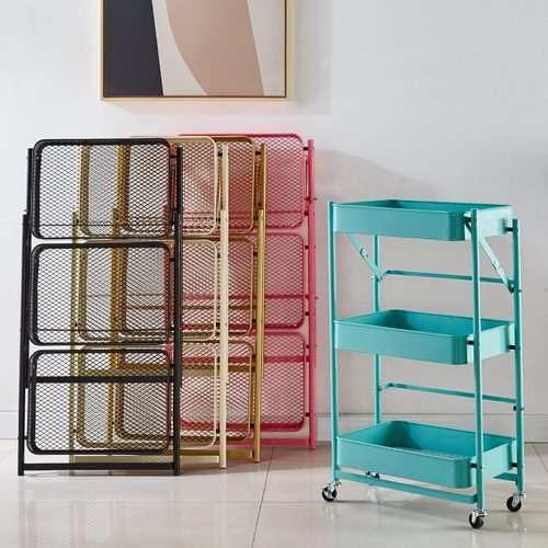 Небольшой мультфильм складки Бесплатная установка пола -для многослойного мобильного хранилища