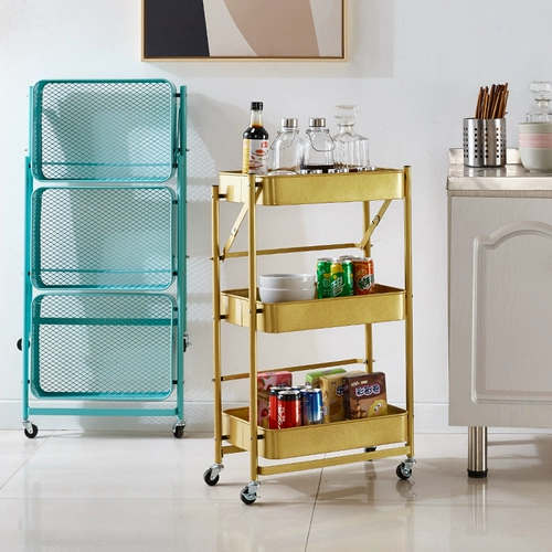 Небольшой мультфильм складки Бесплатная установка пола -для многослойного мобильного хранилища