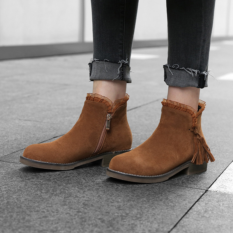 Bottes mi-saison femme - Ref 3251550 Image 15