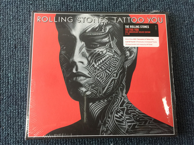Нераспечатанный 2CD The Rolling Stones Татуирует тебя Изображение 1