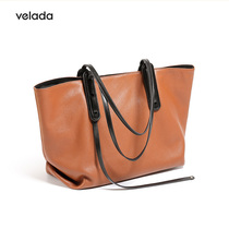 Agoyuanjia good leather new mommy Bag tote womens bag large capacity difference bag limited cowhide 1312#