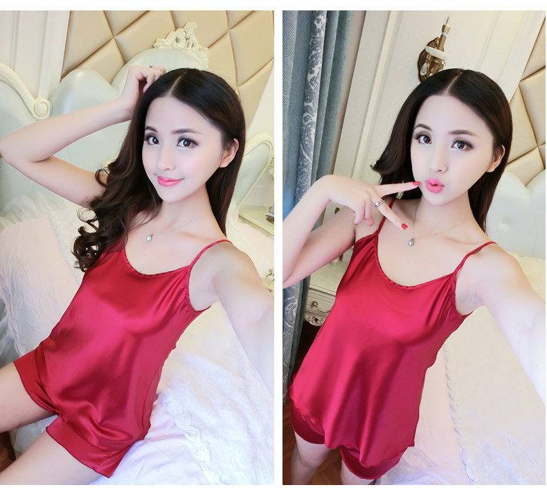 Pyjama pour femme en Polyester Polyester  à sling - Ref 2997071 Image 9