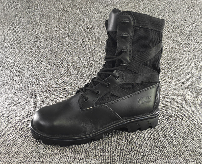 Pick Up Missed Gold V Bottom Bull Goods Anti Slip Outdoor Climbing Boots High Cylinder Thick Bottom Anti-Puncture Boots Desert Boots Tactical Shoes