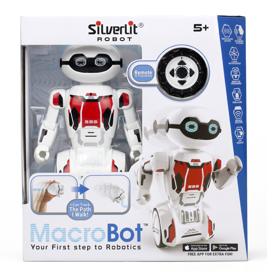 Silver Glow Electric Remote Control Balance Training Robot Intelligent Interaction Program Design Puzzle Children Toy Gift Men