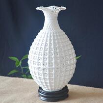 Hand-woven ceramic vase Modern fashion Vase ornaments creative pastoral minimalist desktop vase