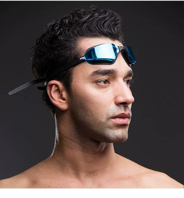 Hosa hosa 2018 kính mới HD chống nước sương mù mạ hộp lớn nam và nữ kính bơi 218161111 - Goggles
