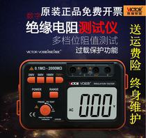 Triumph Instruments Digital megameter Insulation Resistance Tester VC60B 1000V 2500V 5000V rocking table