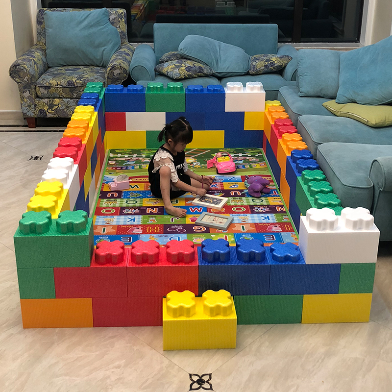 Large EPP building block park Foam oversized children's castle Indoor assembly partition wall Children's playground