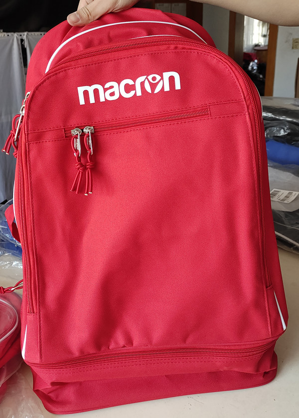 2020 10 14-5438-5444Macron Football multi-color backpack equipment belt section eight