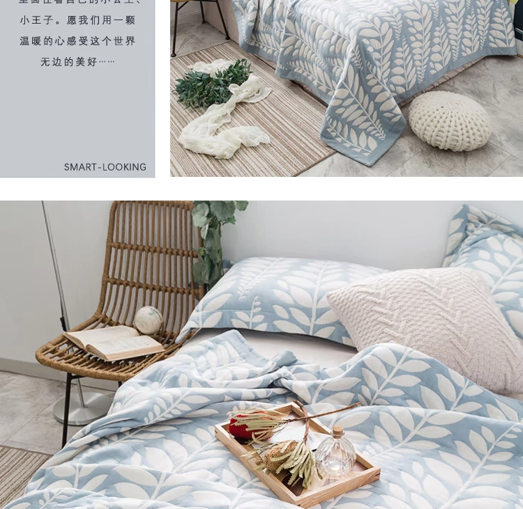 Nordic Tencel chăn gạc khăn mềm Khăn Blanket cài đặt mô hình phòng trang trí chăn mền giải trí - Ném / Chăn chăn lông lạc đà