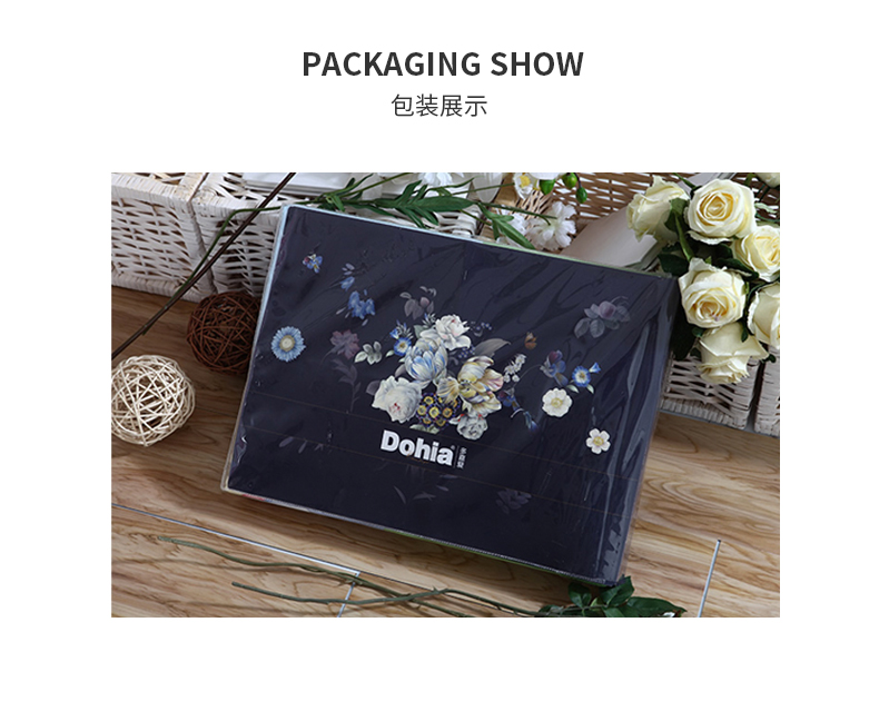 Giống như một gia đình bốn giường chải bông mới ins gió ấm bông kẹo mây Suite B - Bộ đồ giường bốn mảnh chăn ga everon 2020