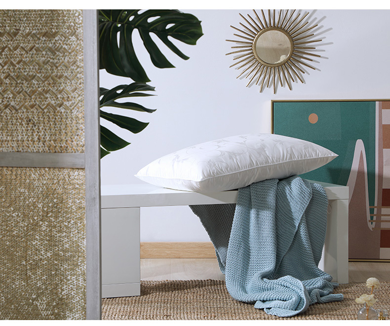 Thêm tình yêu nhà dệt lụa đôi gối lụa đơn đôi nhà jacquard gối 2019 mới Athena - Gối gối chống trào ngược cho trẻ sơ sinh