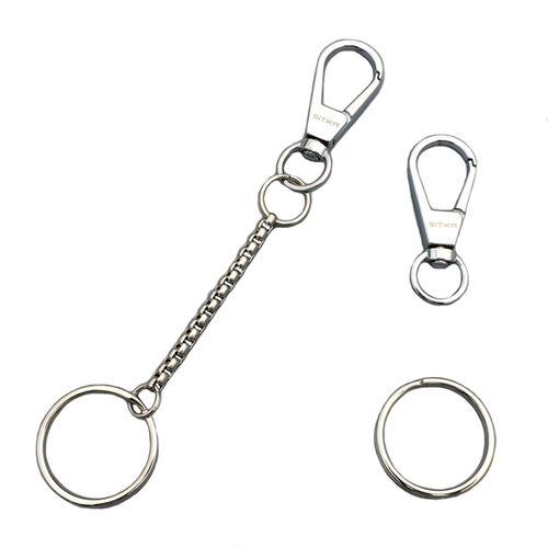 Брелок из нержавеющей стали, подвеска подходит для мужчин и женщин для пожилых людей, вожжи поводок для школьников