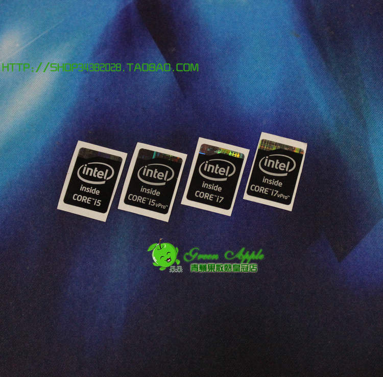 Autocollant pour téléphone portable INTEL - Ref 1365707 Image 6