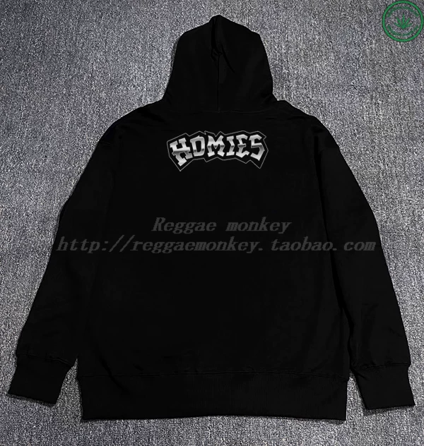 [R M] Street hip -hop Tide West Coast Bandit Kakano Homies клоун велосипедист худи с капюшоном