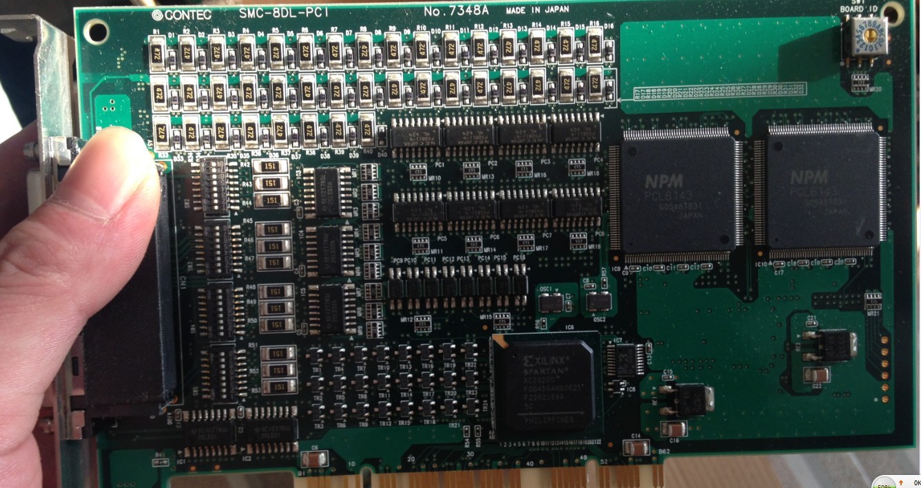 Contec SMC-8DL-PCI NO 7348A SMC-8DL-PE 8-axis control card CONTEC