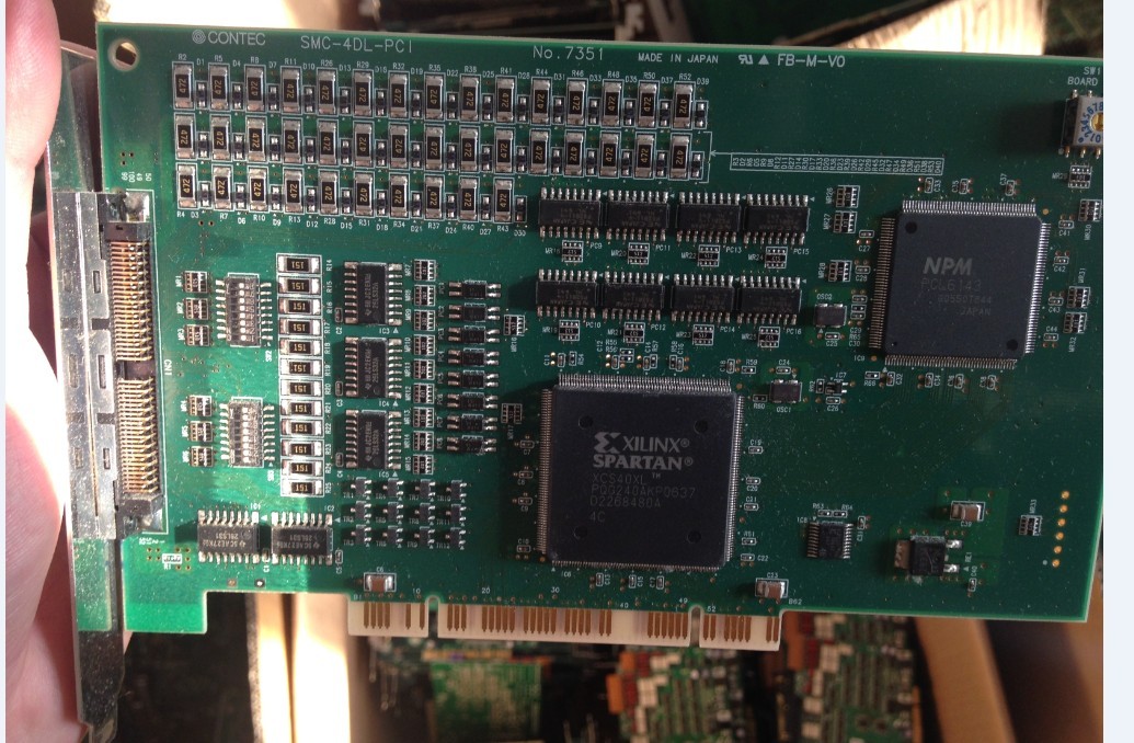 Japan Contec SMC-4DL-PCI NO:7351 4 axis control card