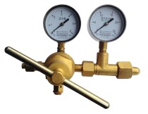 Argon pressure reducer YQAr-370 copper high pressure pressure reducing gauge pressure gauge cylinder digital valve