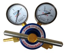 Oxygen pressure reducer YQY-08 type pressure reducing gauge YQY-1A pressure reducing valve pressure gauge oxygen gauge all copper Sea production
