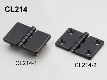 Electric control door hinge CL214-2 distribution cabinet door *with stud CL214-1 fixed black and white zinc alloy