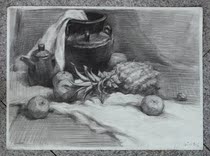 Sketch still life 4 open K Still Life sketch design sketch sketch Coke fruit plate sketch original art works