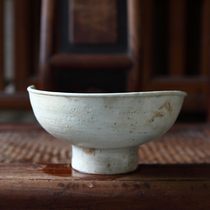 Song Dynasty ancient porcelain debris specimens porcelain restoration gold repair repair broken porcelain monochromatic glaze old bowl plate