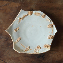 Five dynasty white porcelain old porcelain specimen ancient porcelain identification sample white glaze porcelain