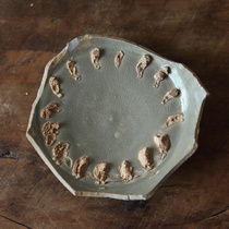 Five dynasty celadon specimens old porcelain pieces five generations of secret color porcelain specimens ancient porcelain identification samples