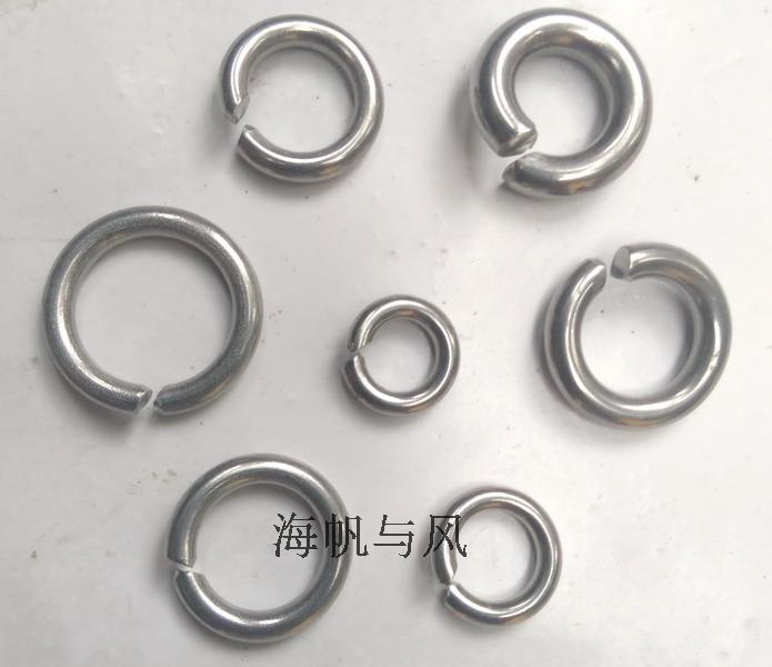 304 stainless steel opening cirque fitness Kirin spur handle connecting without thread nut whip Whip Accessories