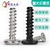 M2.8 dài 6 BB Chảo tròn lớn đầu tròn đuôi phẳng Chốt vít tự khai thác để cố định vít vỏ âm thanh bằng nhựa - Chốt