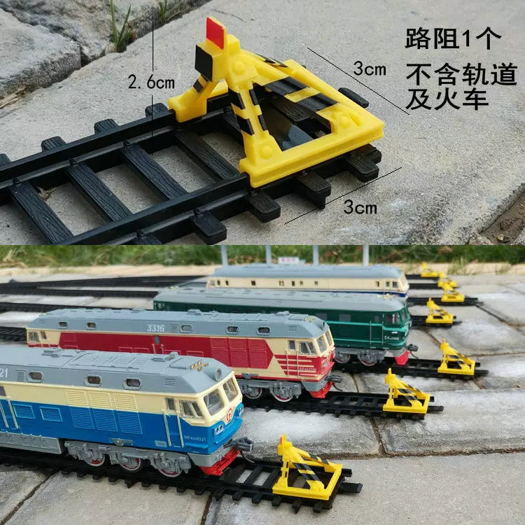 Realistic toy railed, electric train model for boys