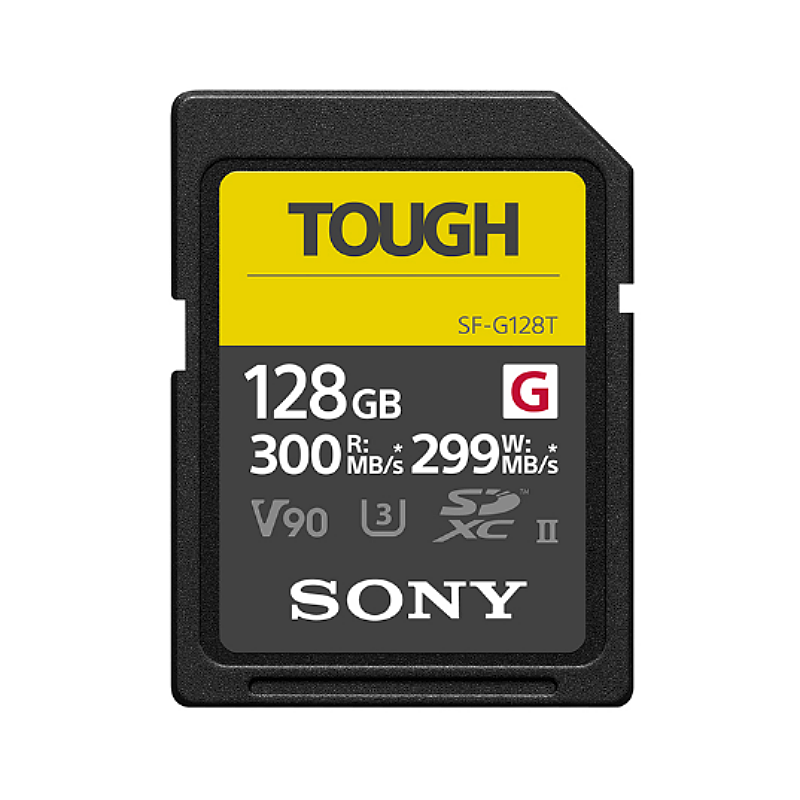 SONY Sony Tough карта SF-G128T UHS-II V90 A1A7R5R4S3M4FX3ZVE1A6700