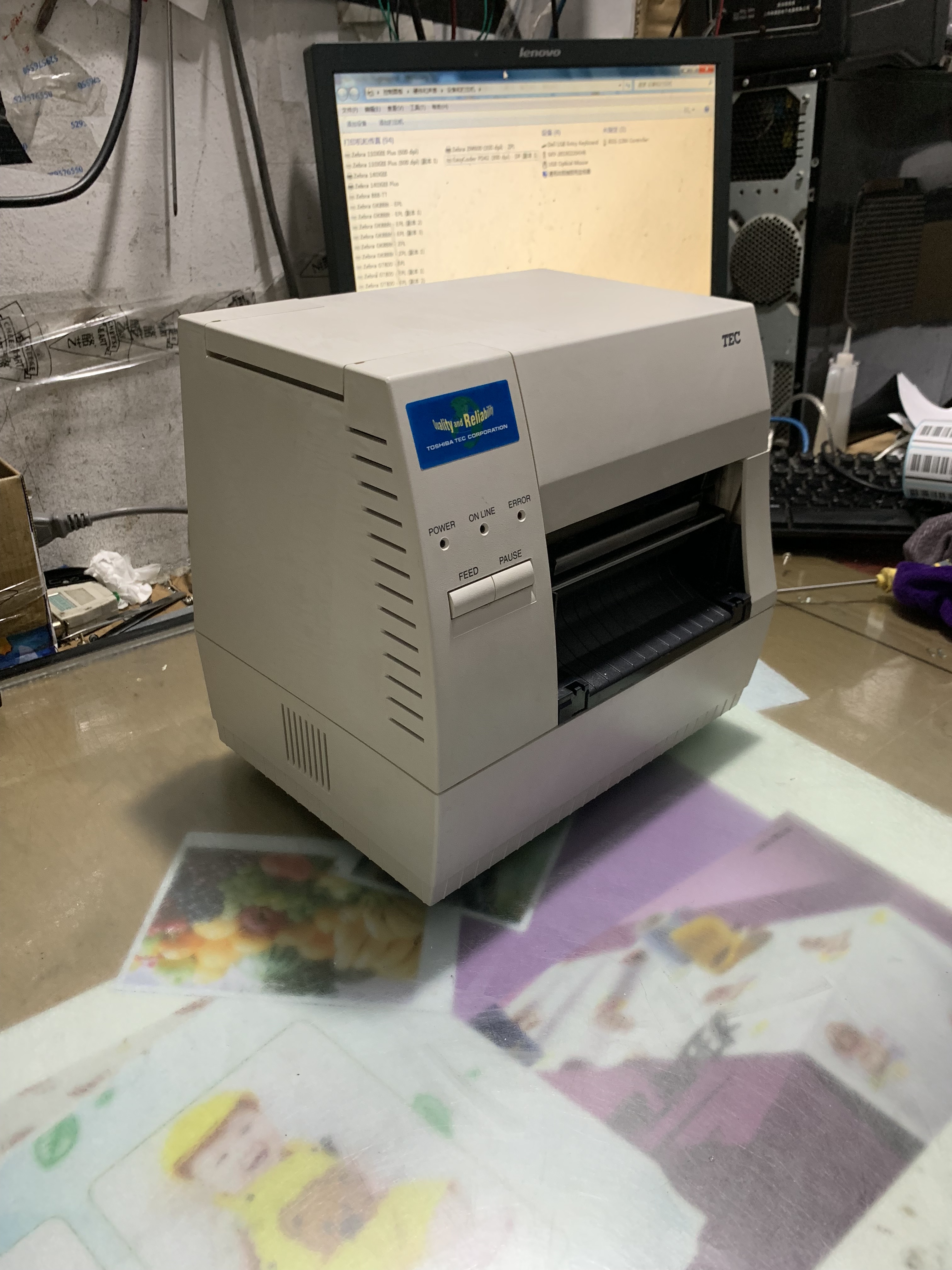 Máy in mã vạch Toshiba TEC B-452-TS22 Máy mã vạch Toshiba Máy mã vạch TEC 462 300dpi - Thiết bị mua / quét mã vạch