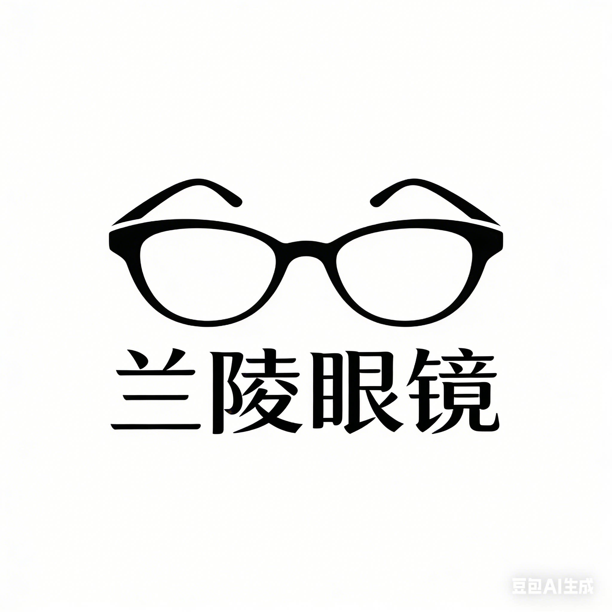 兰陵眼镜的LOGO