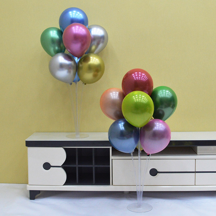 Creative metal balloon Adult birthday decoration Shopping mall Hotel bar club decoration Wedding KTV party balloon