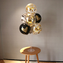 Multi-layer balloon table floating bracket table display stand Birthday decoration Wedding sequin balloon tree Wedding wedding room decoration