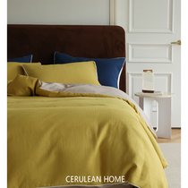 Brand Special Cabinet Nordic Minimalist Parquet Needling Cotton Folds All Cotton Four Sets Washed Pure Cotton Pro-Skin Pure Color Banging