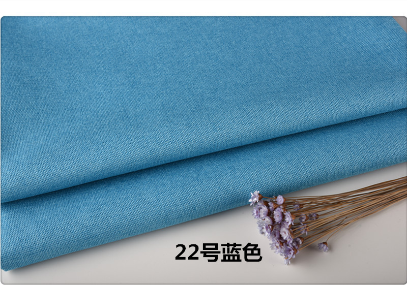 Vải polyester dày sofa vải lanh vải lanh vải lanh tùy chỉnh sofa bọc khăn trải bàn gối - Vải vải tự làm vải da cá 100 cotton
