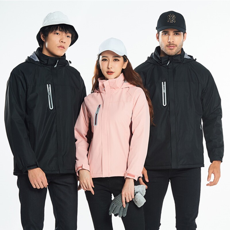 Single-layer submachine clothes men and women custom Inlogo embroidery Inform spring and autumn thin section waterproof windproof garnter jacket tooling