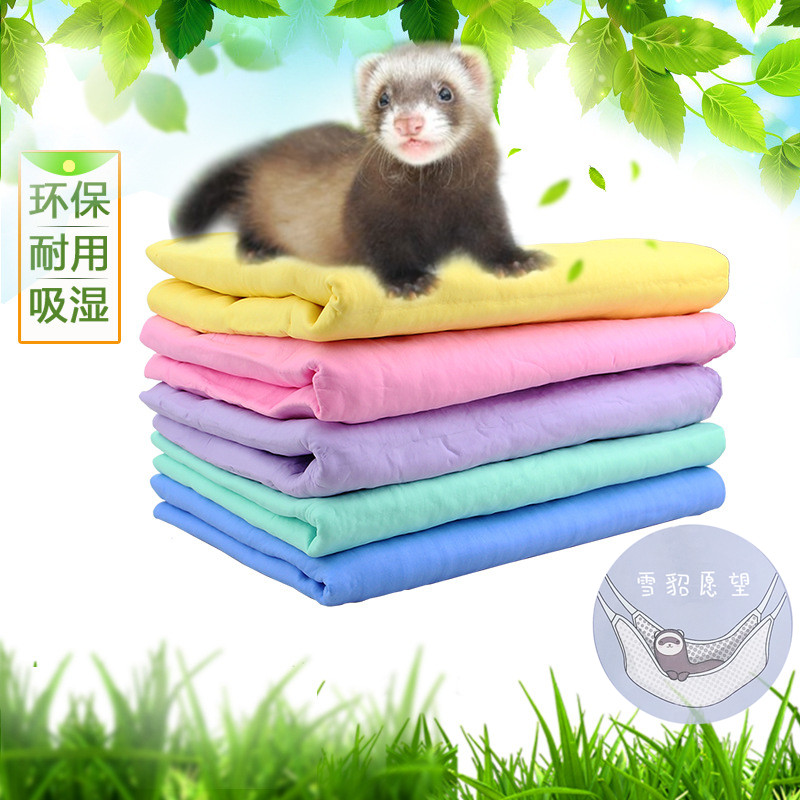 Deerskin Towel Ferret Bath Towel Quick Absorbent Towel Pet Mink Dry Towel Quick Absorbent Towel