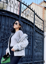 Soup 2004 round neck 100 cashmere base shirt female 22 early spring long sleeve sweater classic inner knit sweater