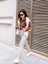 Commute and gentle @ soup soup 2004 European and American wind spring new ladies 90% casual pants 100% wool pants