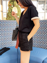 Soup 2004 Pants Slim Wool Blend Shorts Womens Fashion Joker Leg Long Casual Pants