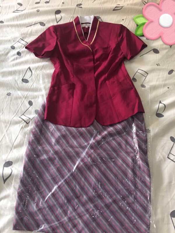 Genuine new China Southern Airlines flight attendant flight attendant summer special uniform accepted inspection China Southern Airlines professional suit