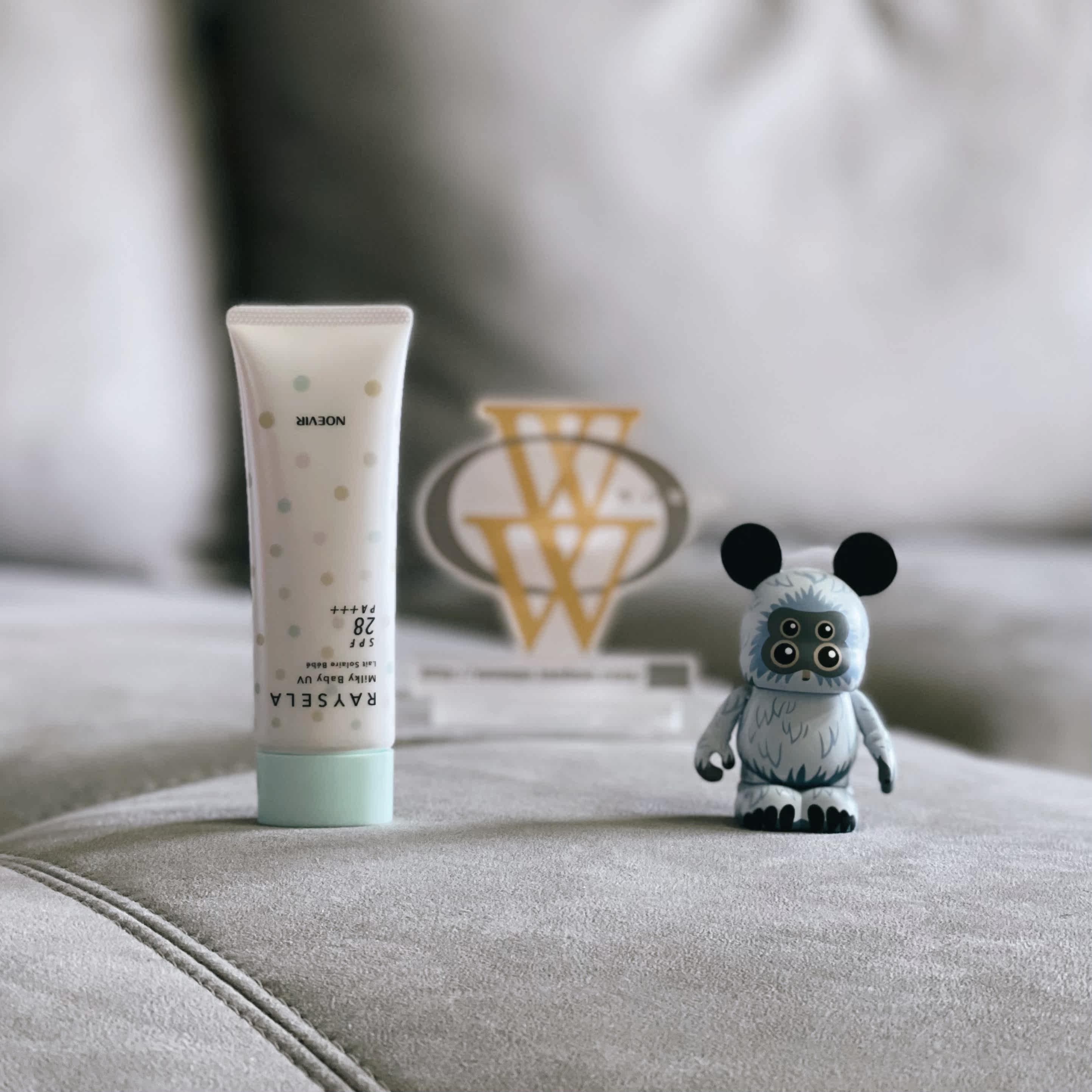 Japan Noevir Novija Children's sunburn cream RAYSELA gentle washable sensitive muscular pregnant baby 45g