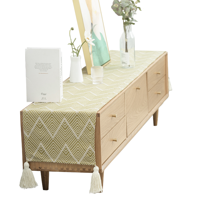 Modern minimalist TV cloth cover cloth bedside table tablecloth